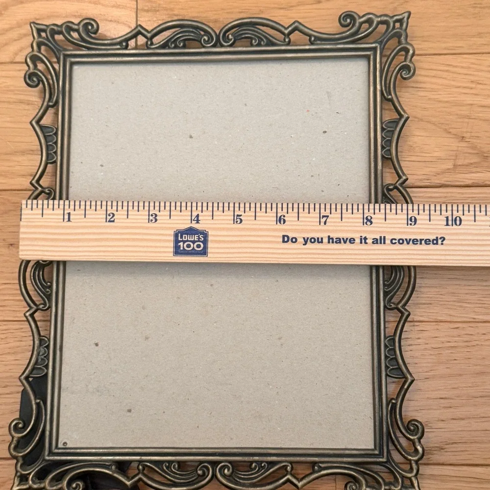 Ornate Metal Picture Frame Set Weston Gallery Vintage Style Victorian Style